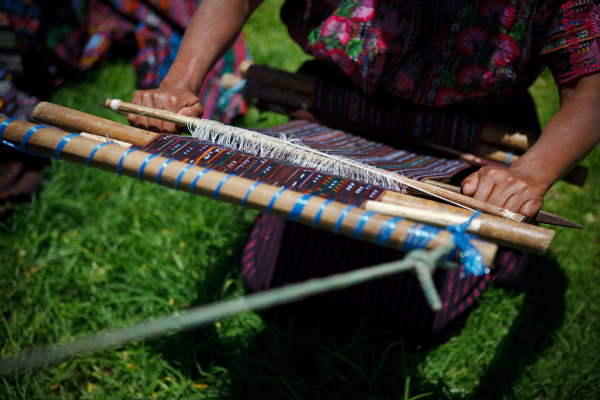 BackStrap Loom in Guatemala